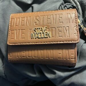 Steve Madden Tan Leather Wallet